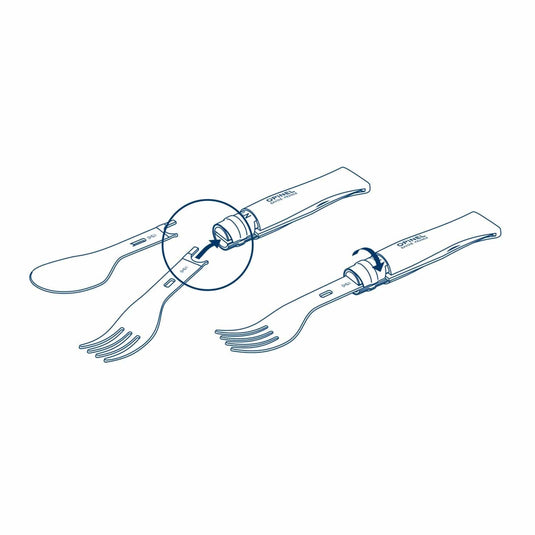 Opinel Picnic + Cutlery Set