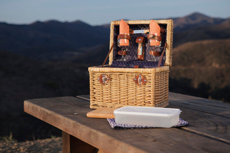 Load image into Gallery viewer, Napa Wine &amp; Cheese Picnic Basket by Picnic Time Family of Brands
