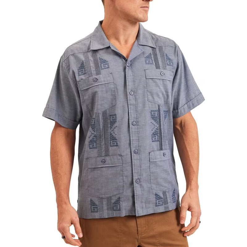 Load image into Gallery viewer, Howler Brothers Guayabera Shirt
