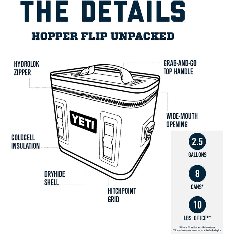 Load image into Gallery viewer, YETI Hopper Flip 8 Soft Cooler
