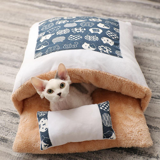 Cozy Cave Cat Bed by Dog Hugs Cat