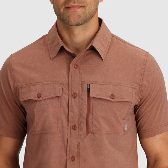 Outdoor Research Men's Way Station Short Sleeve Shirt