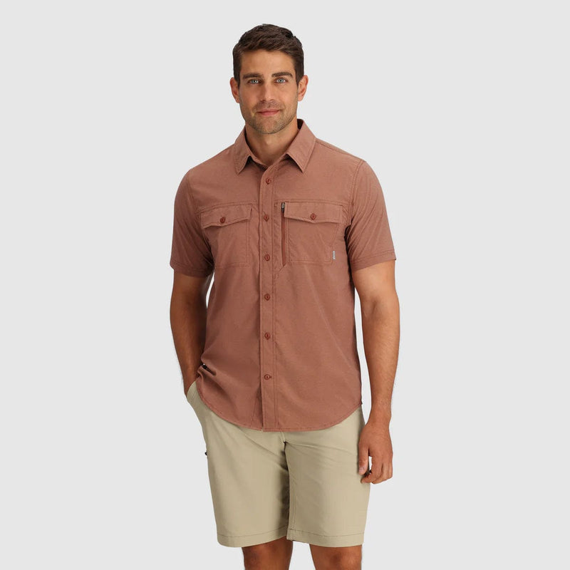 Load image into Gallery viewer, Outdoor Research Men&#39;s Way Station Short Sleeve Shirt
