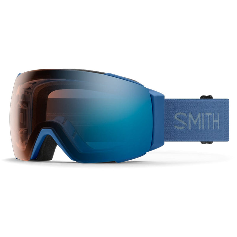 Load image into Gallery viewer, Smith I/O Mag Photochromic  True Blue/ChromaPop Pro Photochromic  Blue Mirror/Chromapop Storm Blue Sensor Mirror Snow Goggles
