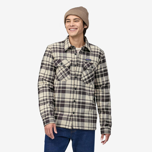 Patagonia Men's Insulated Organic Cotton Midweight Fjord Flannel Shirt