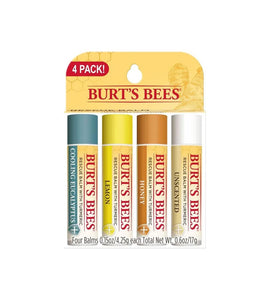 Burt's Bees Lip Balm Rescue 4 Pack