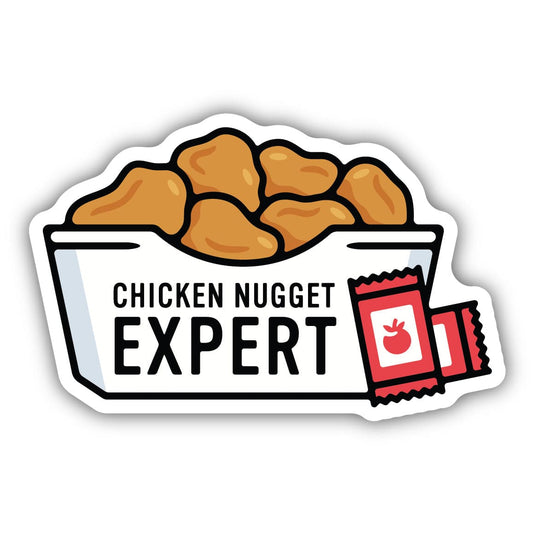 Chicken Nugget Expert Sticker