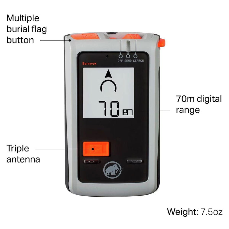 Load image into Gallery viewer, Mammut Barryvox Intuitive Avalanche Transceiver
