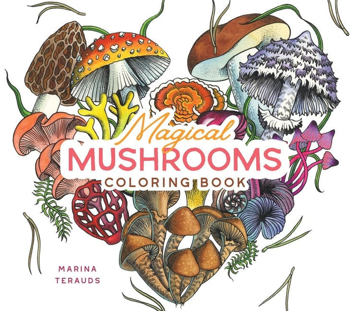 Magical Mushrooms Coloring Book - Paperback by Books by splitShops