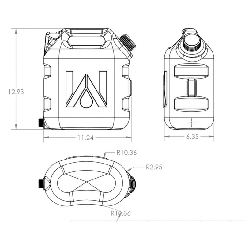 Load image into Gallery viewer, WaterPORT® 2.0 Gallon Water Tank by Klymit
