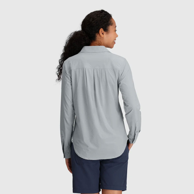 Load image into Gallery viewer, Outdoor Research Women&#39;s Astroman Long Sleeve Sun Shirt
