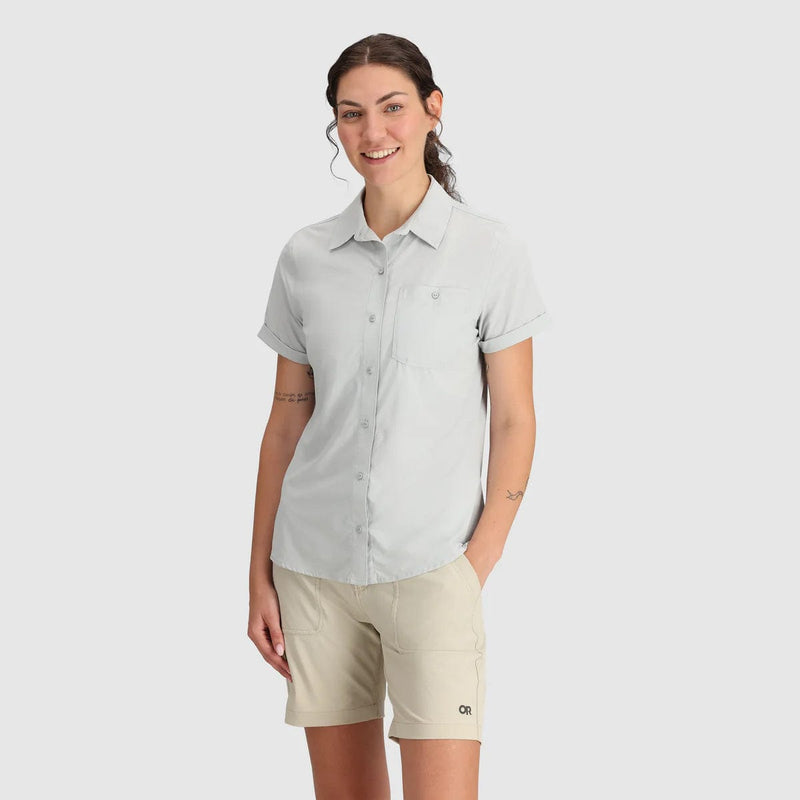 Load image into Gallery viewer, Outdoor Research Women&#39;s Astroman Short Sleeve Sun Shirt
