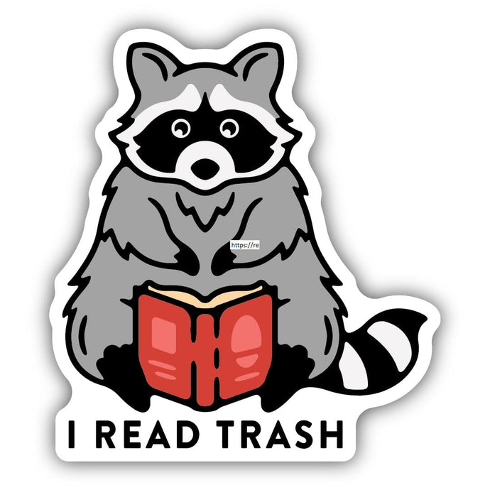 I Read Trash Raccoon