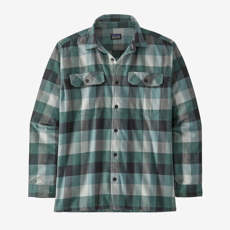 Load image into Gallery viewer, Patagonia Men&#39;s Long Sleeve Organic Cotton Midweight Fjord Flannel Shirt
