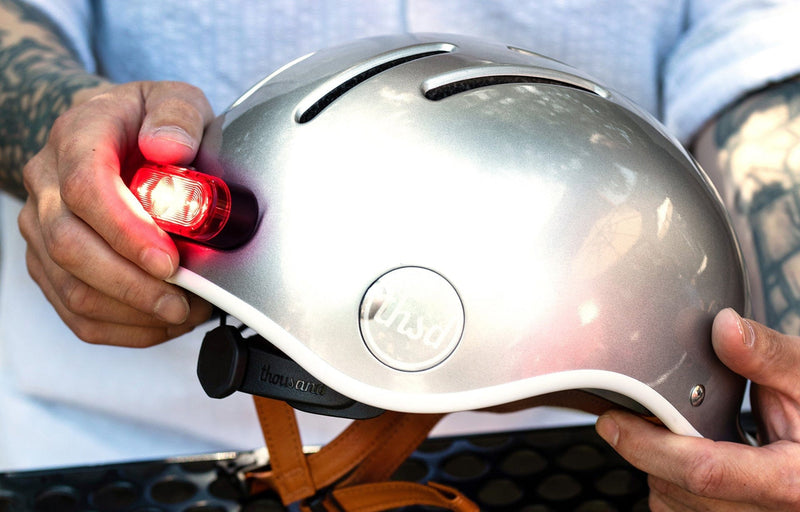 Load image into Gallery viewer, Magnetic Helmet Light by Thousand
