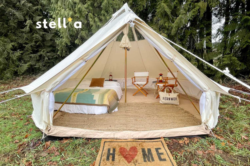 Load image into Gallery viewer, Life inTents 13&#39; (4M) Stella™ Stargazing Canvas Tent
