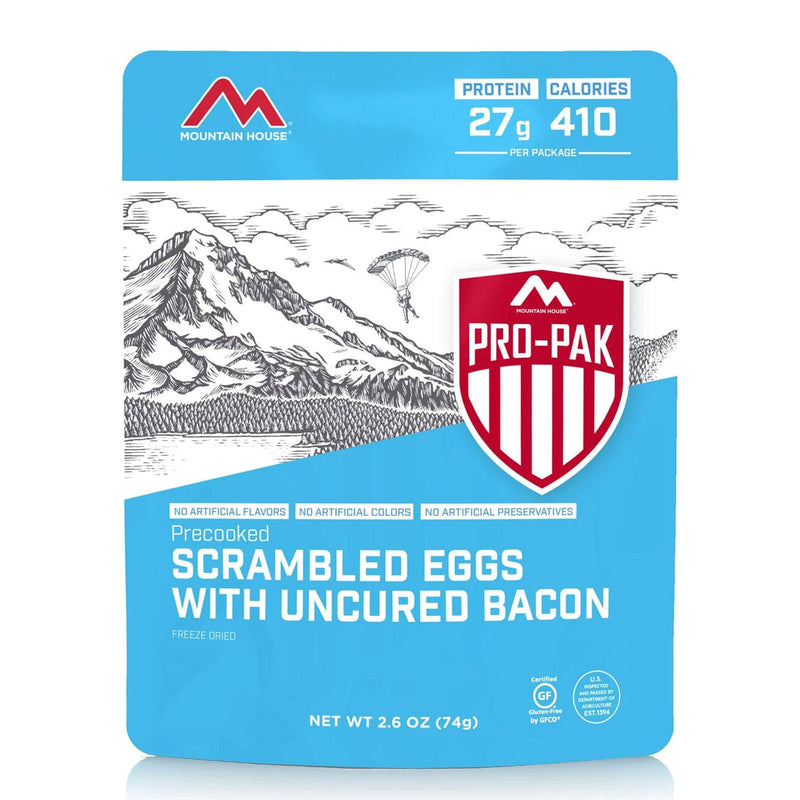 Load image into Gallery viewer, Mountain House Scrambled Eggs with Bacon - Pro-Pak
