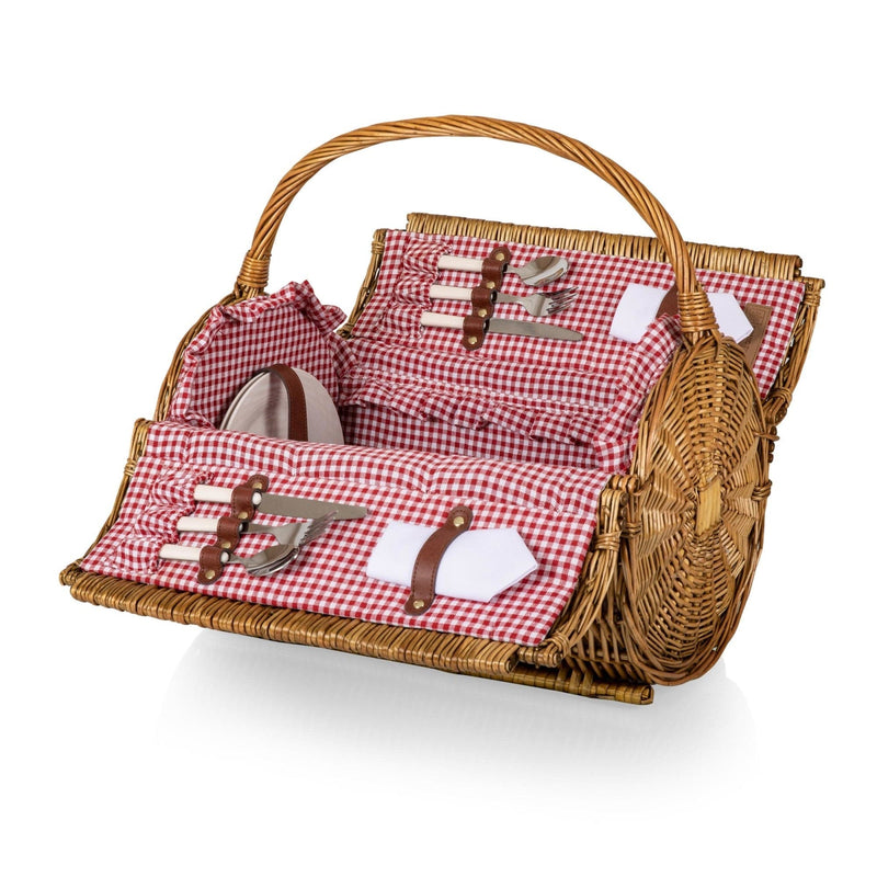 Load image into Gallery viewer, Barrel Picnic Basket by Picnic Time Family of Brands
