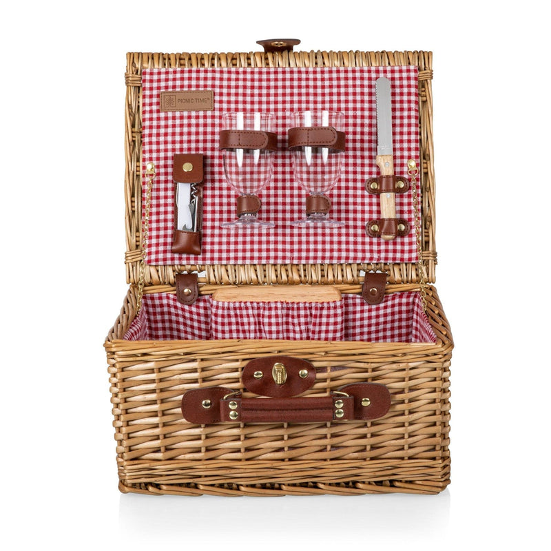 Load image into Gallery viewer, Classic Wine &amp; Cheese Picnic Basket by Picnic Time Family of Brands
