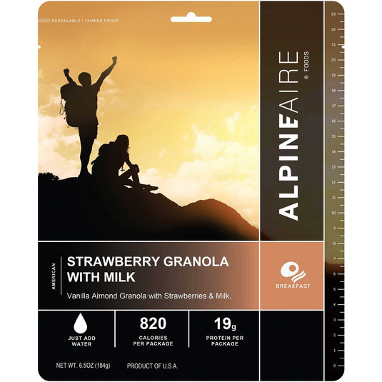 AlpineAire Strawberry Granola with Milk