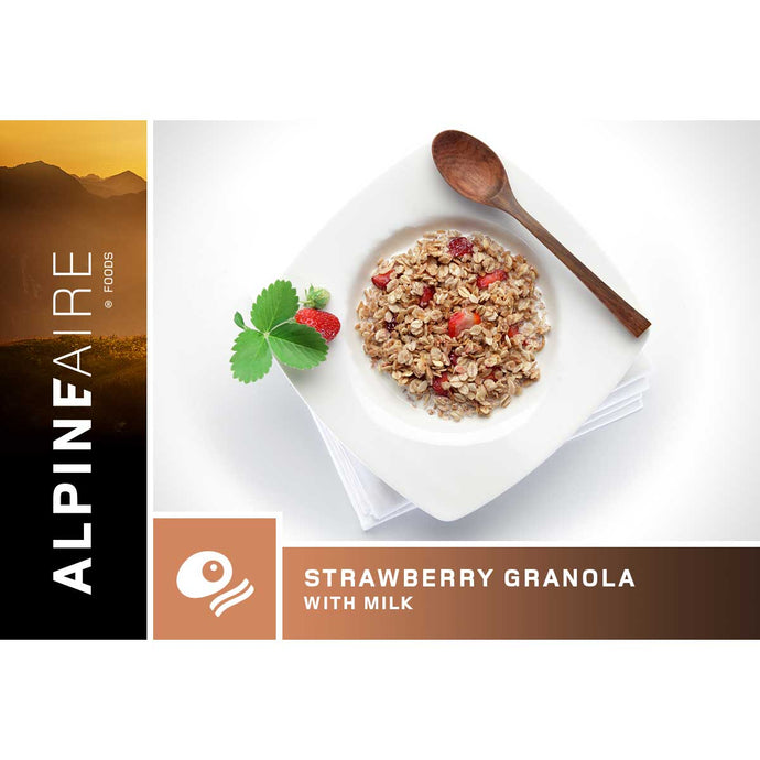 AlpineAire Strawberry Granola with Milk