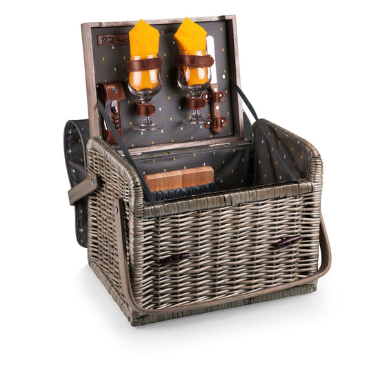 Kabrio Wine & Cheese Picnic Basket by Picnic Time Family of Brands