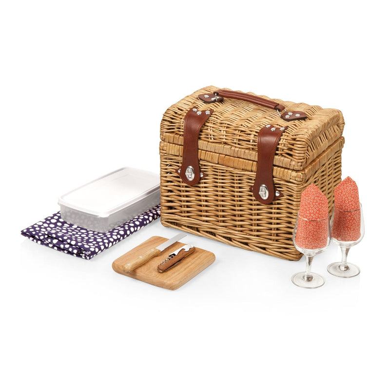 Load image into Gallery viewer, Napa Wine &amp; Cheese Picnic Basket by Picnic Time Family of Brands
