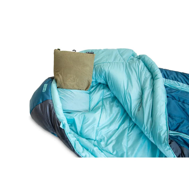 Load image into Gallery viewer, Nemo Equipment Forte Endless Promise Womens 20 Degree Long Sleeping Bag
