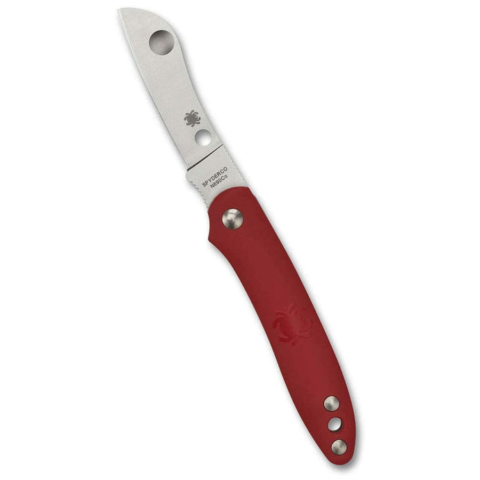 Spyderco Roadie Red Plain Edge