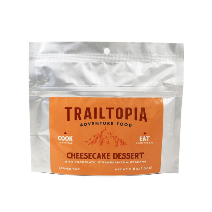 Trailtopia Adventure Food Cheesecake Chocolate Strawberry