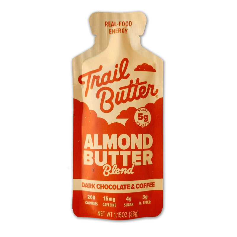 Load image into Gallery viewer, Trail Butter Dark Chocolate &amp; Coffee Almond Butter 1.15 oz. Packet
