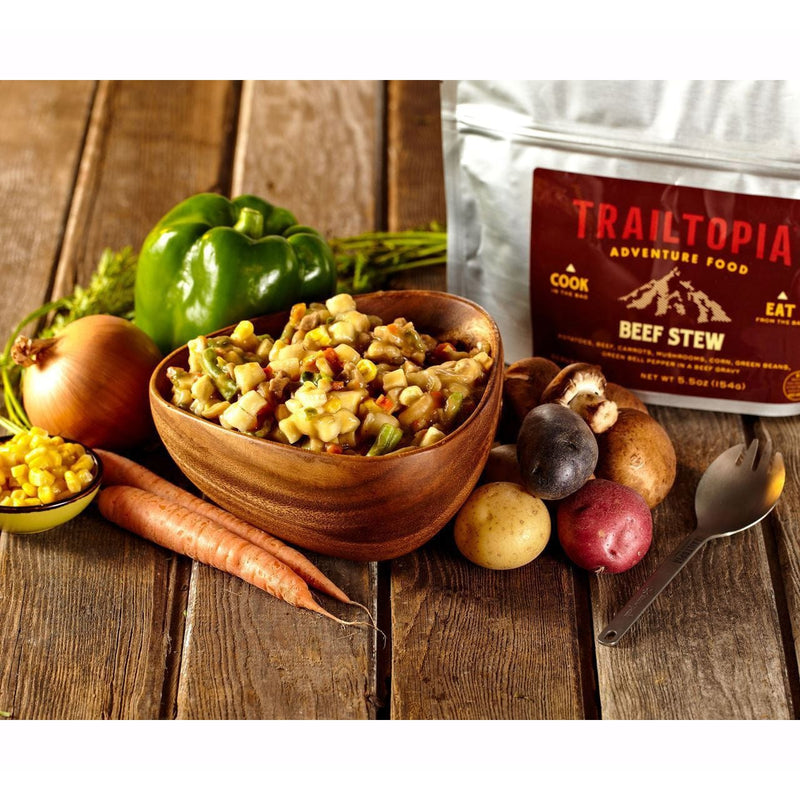 Load image into Gallery viewer, Trailtopia Adventure Food Beef Stew - SINGLE SERVE
