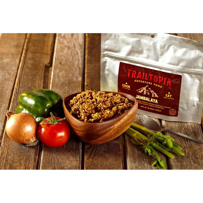 Trailtopia Adventure Food Jambalaya - SINGLE SERVE - GF