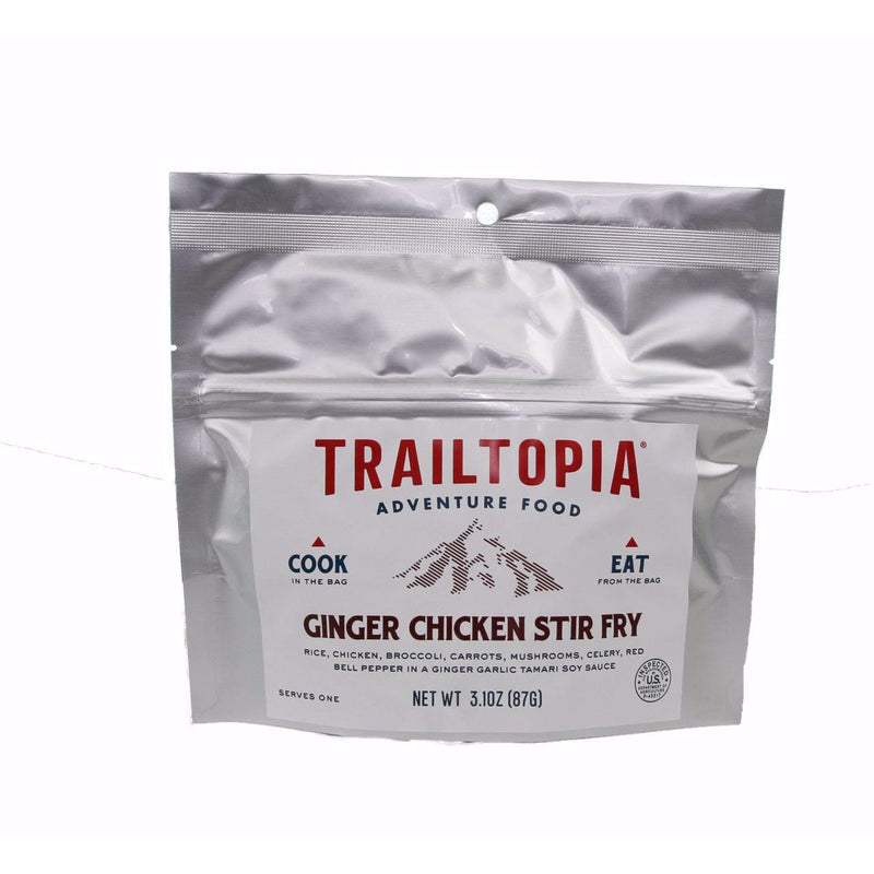 Load image into Gallery viewer, Trailtopia Adventure Food Ginger Chicken Stir Fry - SINGLE SERVE - GF
