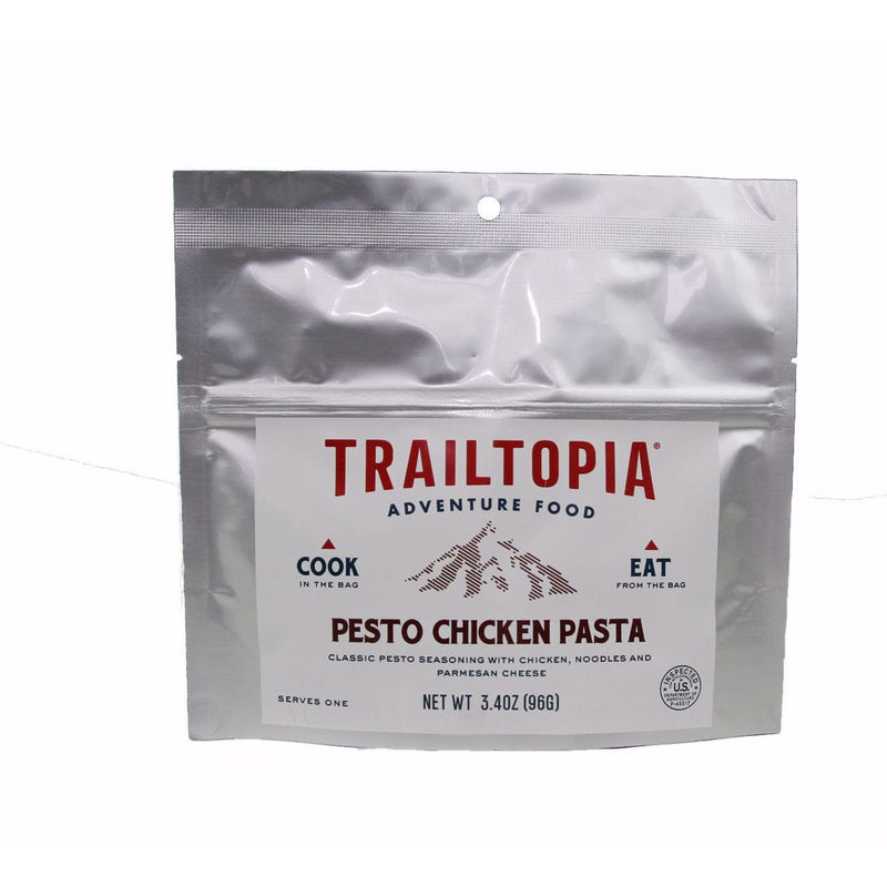 Load image into Gallery viewer, Trailtopia Adventure Food Pesto Chicken Pasta - SINGLE SERVE
