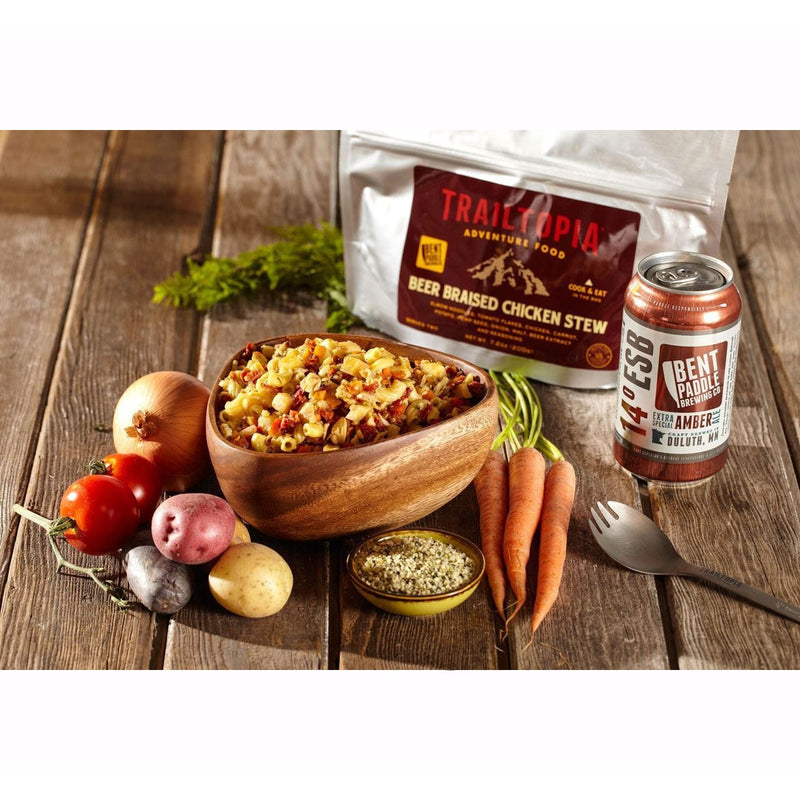 Load image into Gallery viewer, Trailtopia Adventure Food Beer Braised Chicken Stew - SINGLE SERVE
