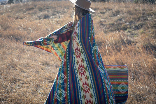 Andean Alpaca Wool Blanket - Galapagos by Alpaca Threadz