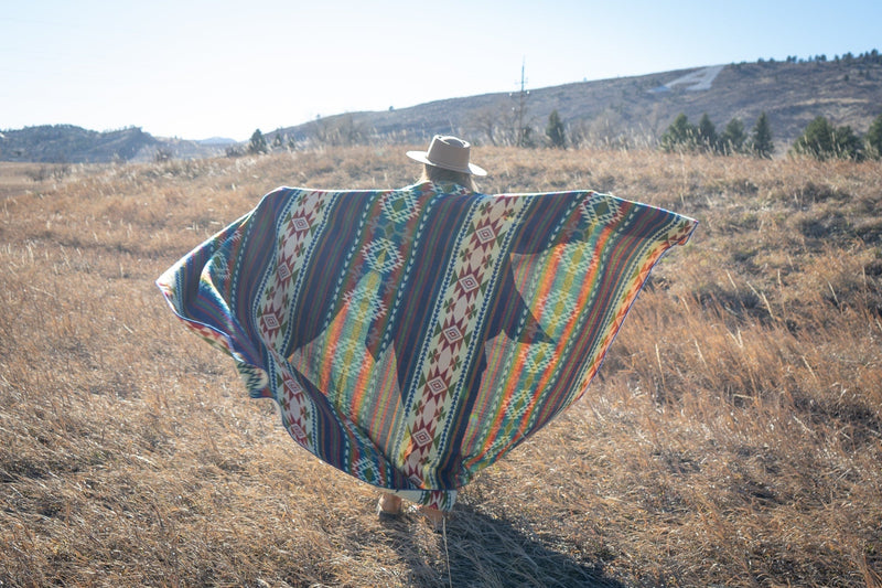 Load image into Gallery viewer, Andean Alpaca Wool Blanket - Galapagos by Alpaca Threadz
