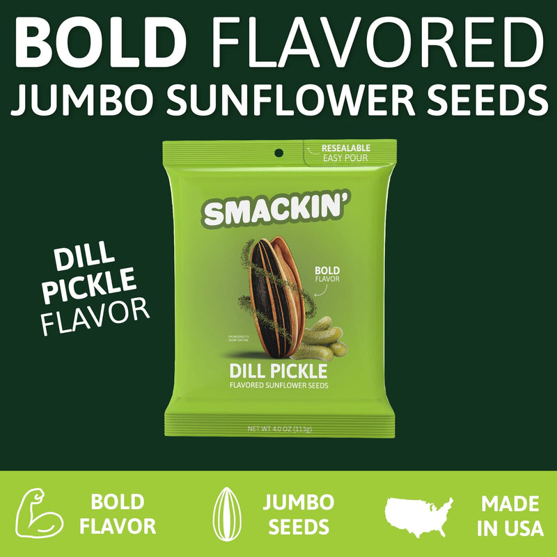 Load image into Gallery viewer, DILL PICKLE by SMACKIN&#39; Sunflower Seeds
