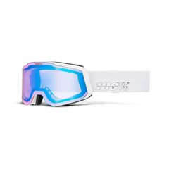 100% SNOWCRAFT S HiPER Goggle White/Lavender - Mirror Lavender Lens