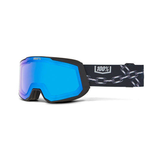 100% SNOWCRAFT XL HiPER Goggle Nico Porteous - Mirror Silver Lens