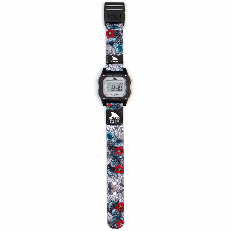 Load image into Gallery viewer, Freestyle Shark Classic Clip D-koi Tattoo Black Watch
