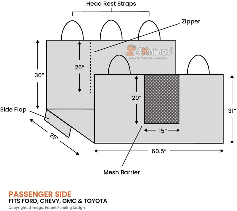 Load image into Gallery viewer, Floor Hammock® for Crew Cab Trucks by 4Knines®
