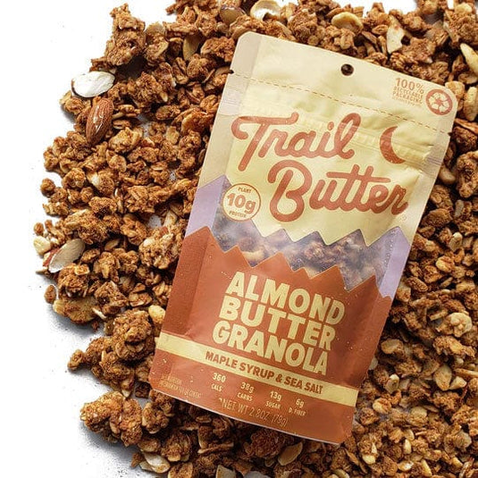 Trail Butter Maple Syrup & Sea Salt Almond Butter Granola - Lil' Crunch 2.8 oz Bag