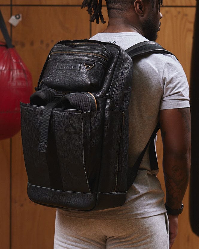 Load image into Gallery viewer, Heritage Leather Backpack By King Kong Apparel
