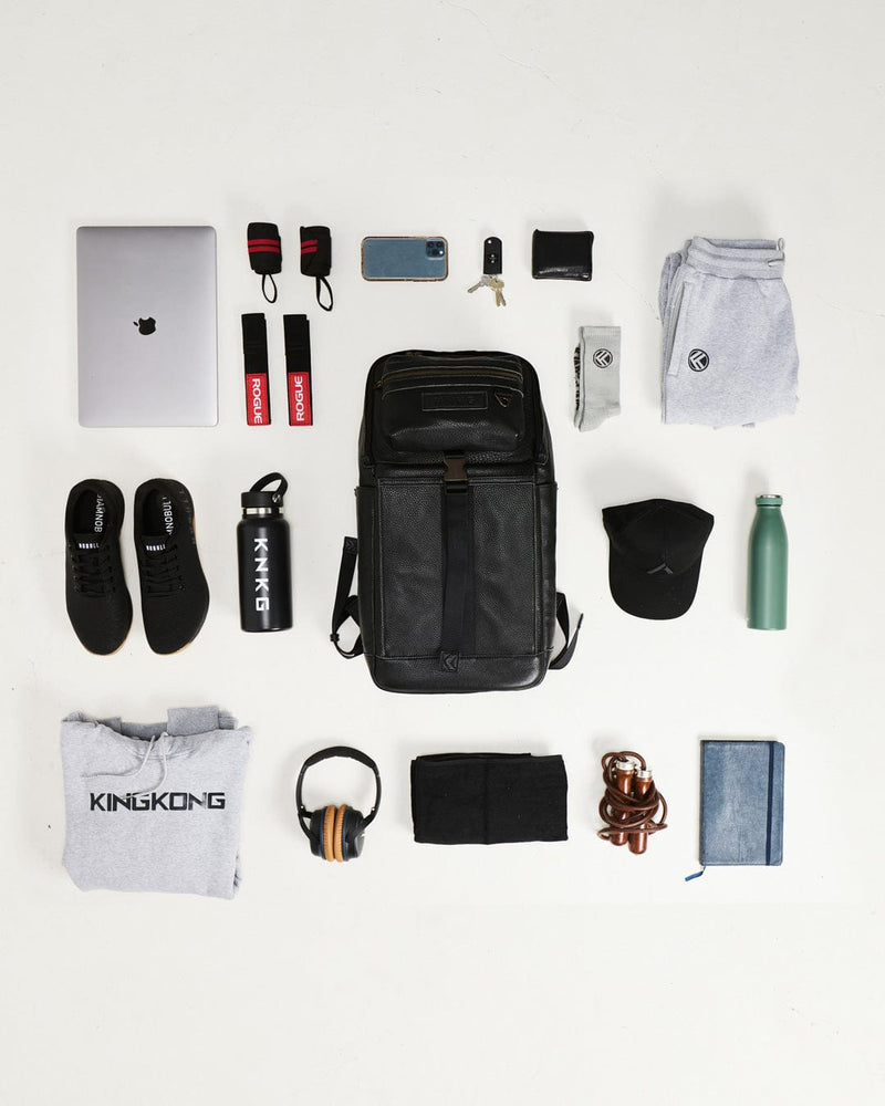 Load image into Gallery viewer, Heritage Leather Backpack By King Kong Apparel
