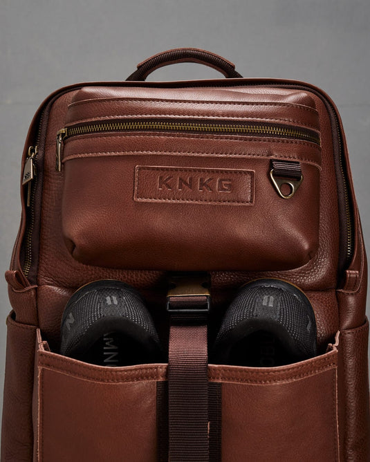 Heritage Leather Backpack By King Kong Apparel