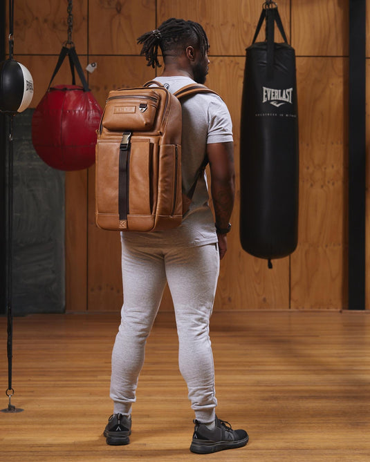 Heritage Leather Backpack By King Kong Apparel