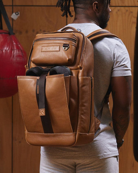 Heritage Leather Backpack By King Kong Apparel