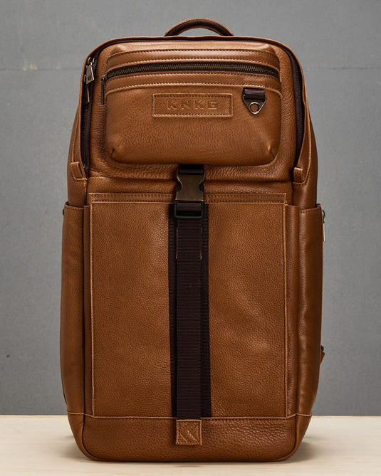 Heritage Leather Backpack By King Kong Apparel